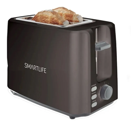 Tostadora Smartlife Sl-to1301 2 Ranuras 6 Niveles 750w Negra